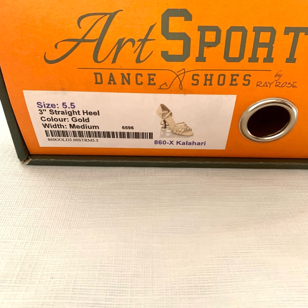 RayRose Latin Dance Shoes size 5.5 UK - Picture 4 of 6